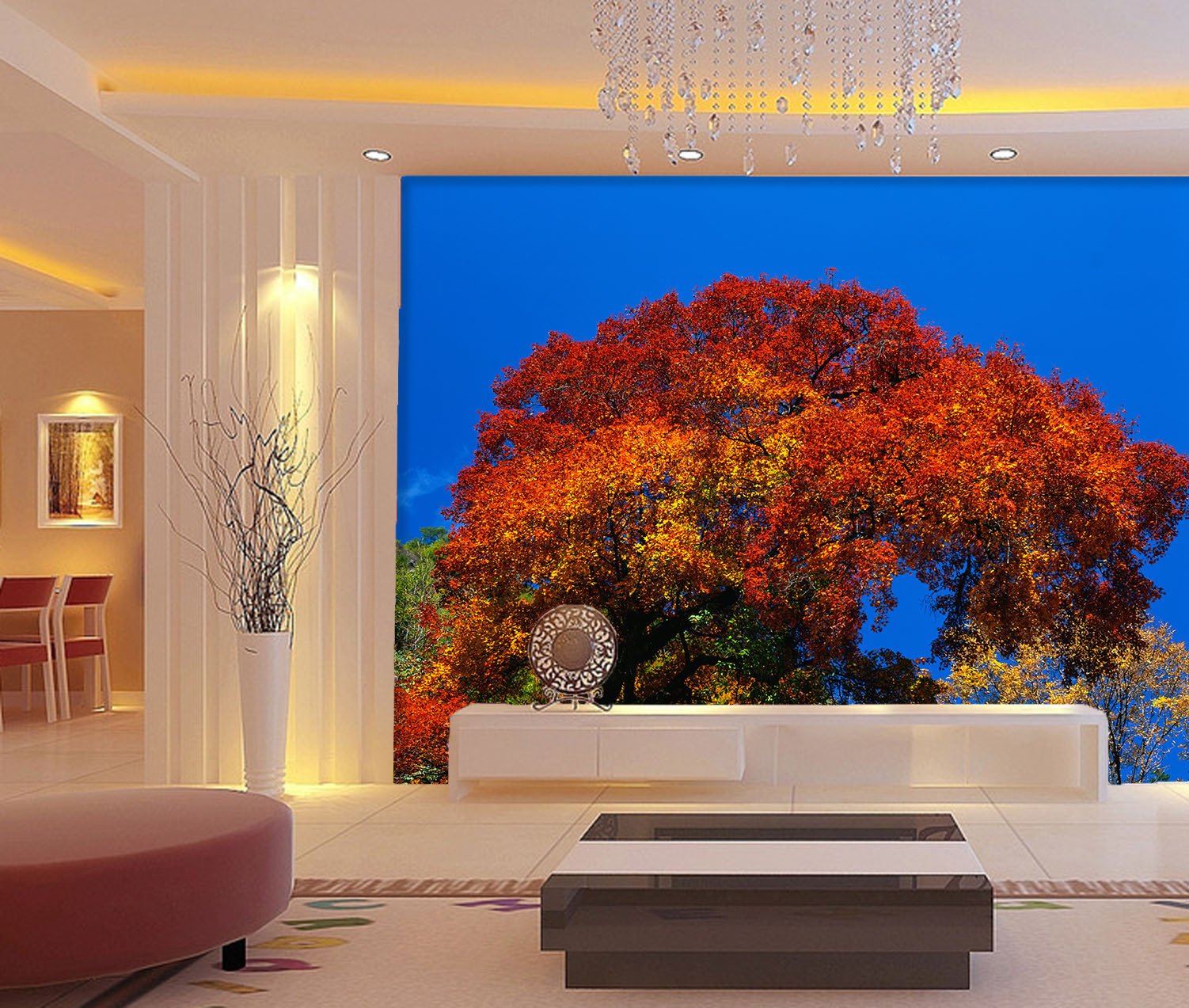 Luxuriant Foliage Wallpaper AJ Wallpaper