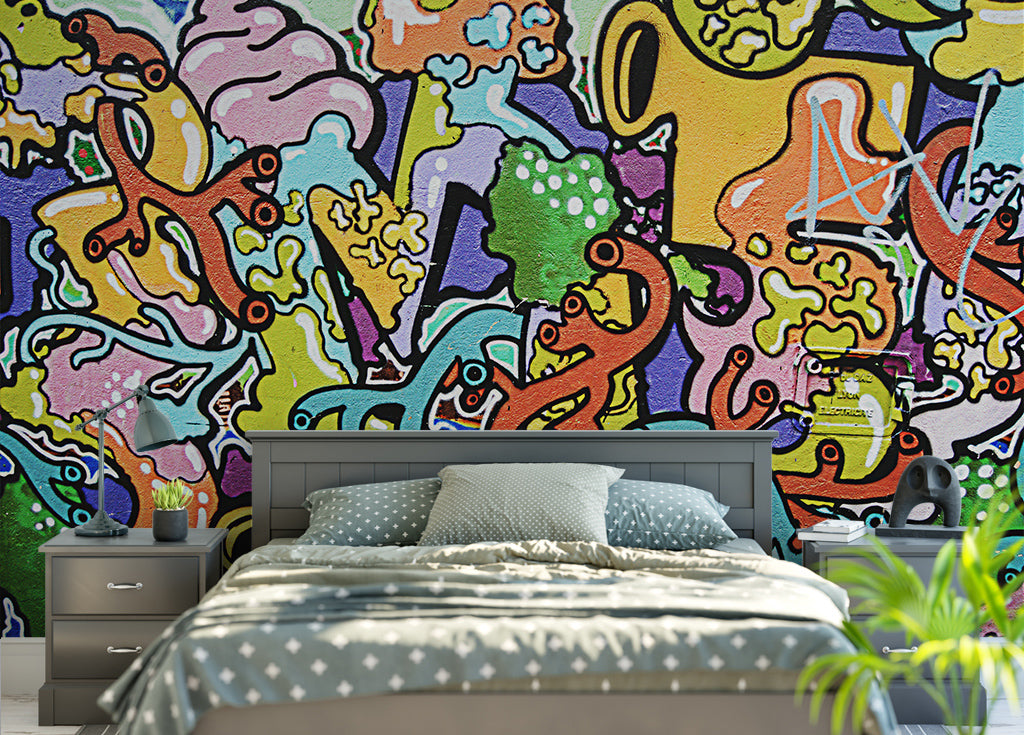 3D Color Painting WC025 Wall Murals