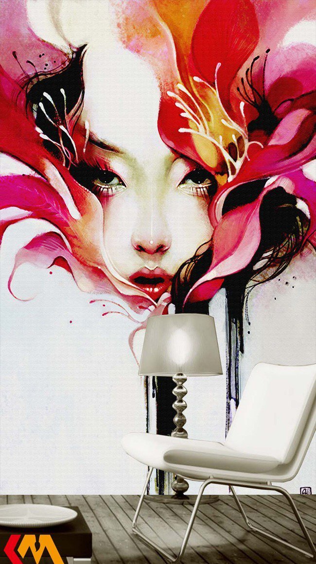 3D Lady Avatar 485 Wall Murals Wallpaper AJ Wallpaper 2