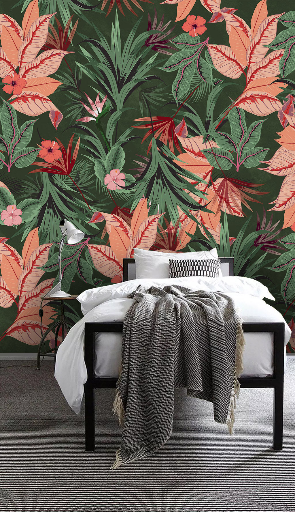 3D Leaf Flower WC262 Wall Murals