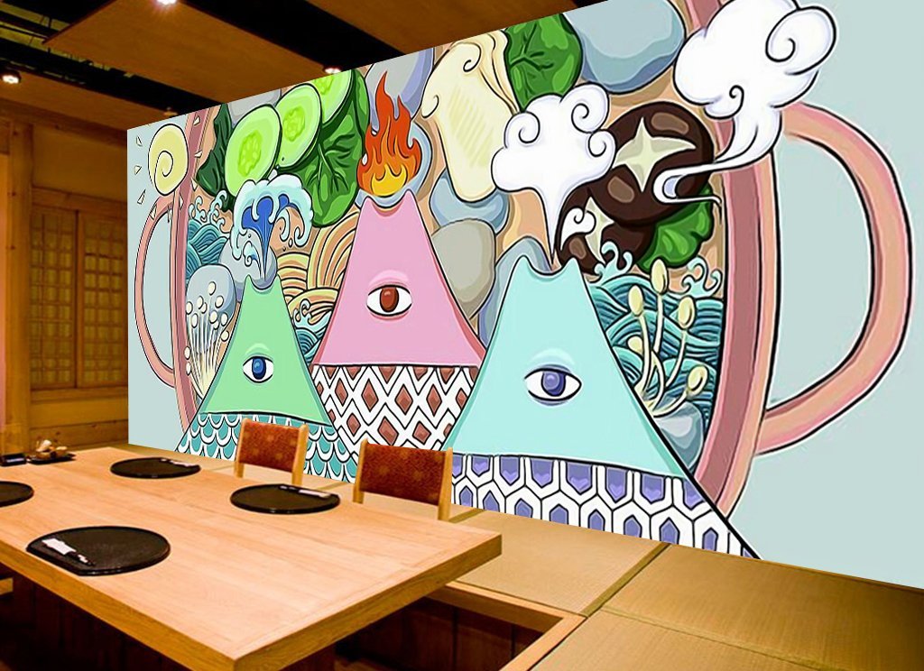 3D Fish Spit Bubble 582 Wall Murals Wallpaper AJ Wallpaper 2