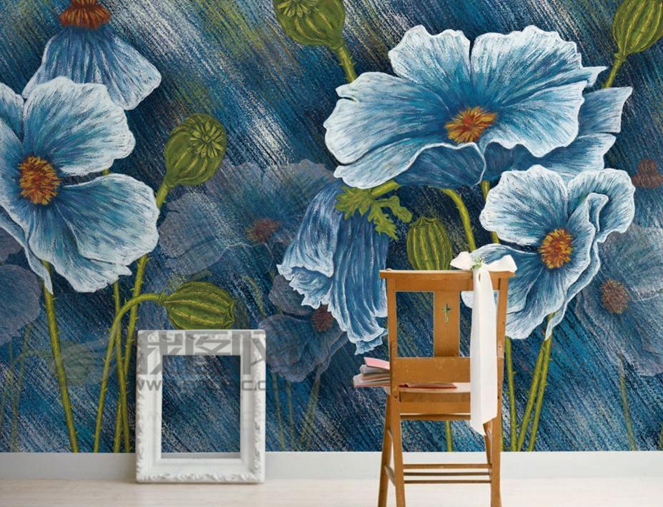 3D Flower 450 Wall Murals Wallpaper AJ Wallpaper 2