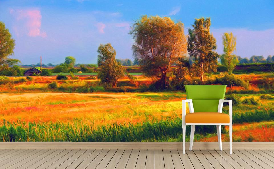 Farmland Wallpaper AJ Wallpaper