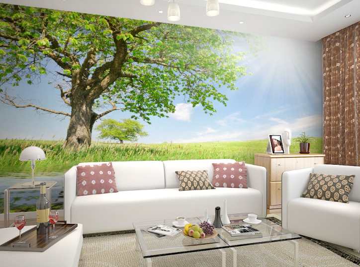 Big Green Trees 3 Wallpaper AJ Wallpaper