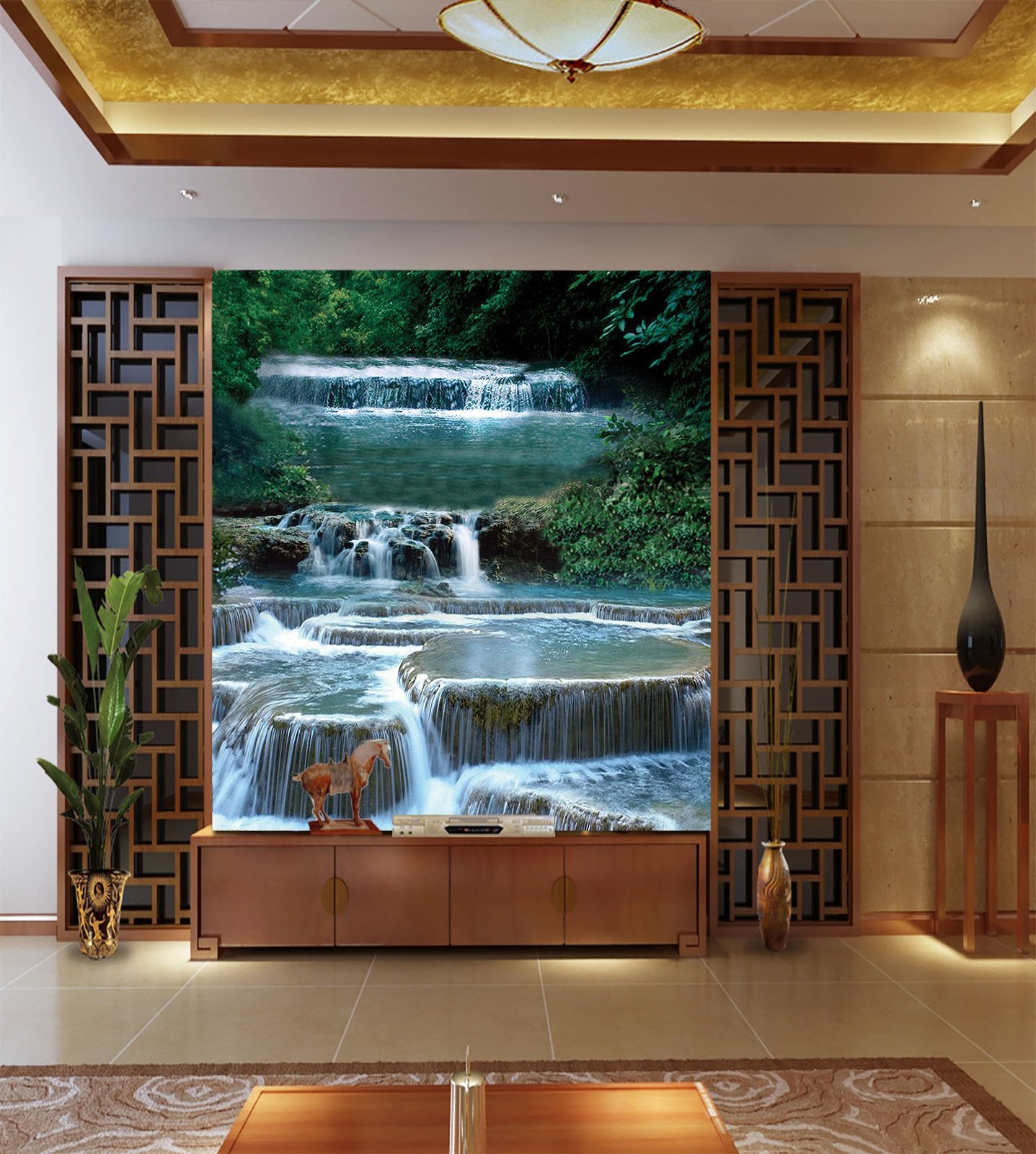 Flowing Water Wallpaper AJ Wallpaper