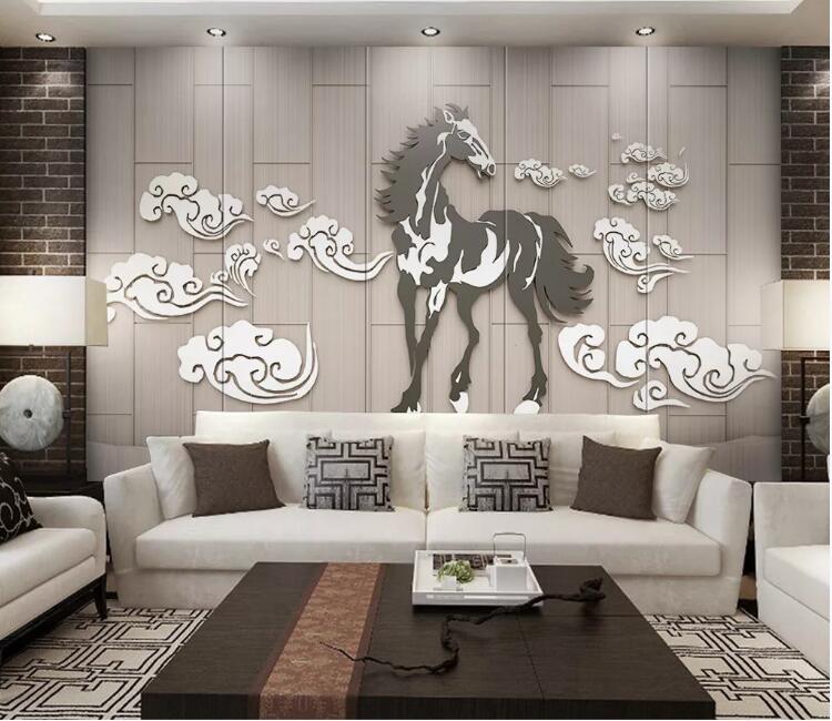 3D Dark Horse WC179 Wall Murals