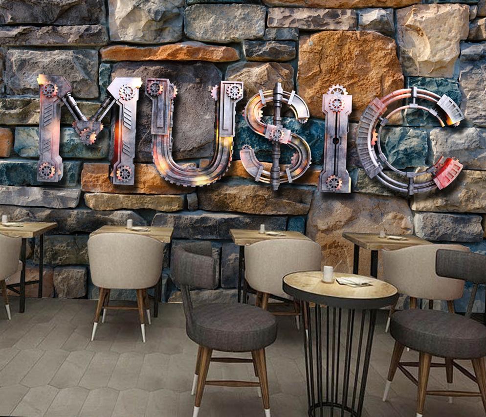 3D Music Graffiti 707 Wall Murals Wallpaper AJ Wallpaper 2