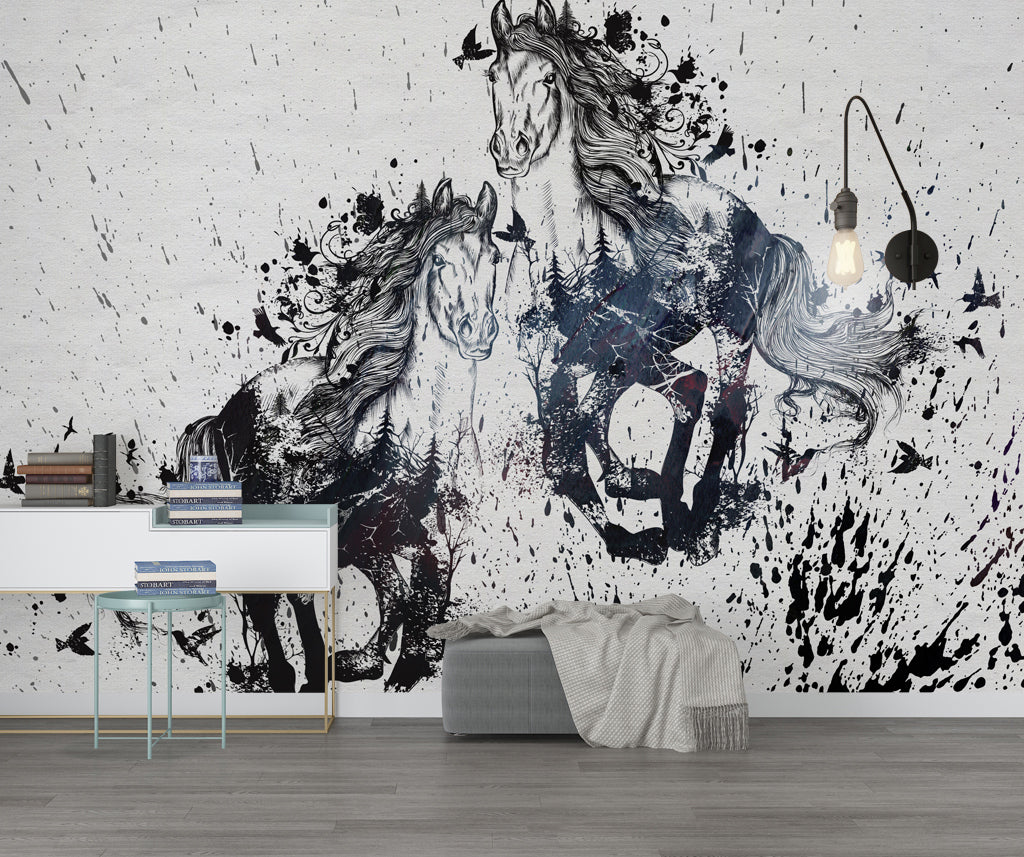 3D Dark Horse WG191 Wall Murals
