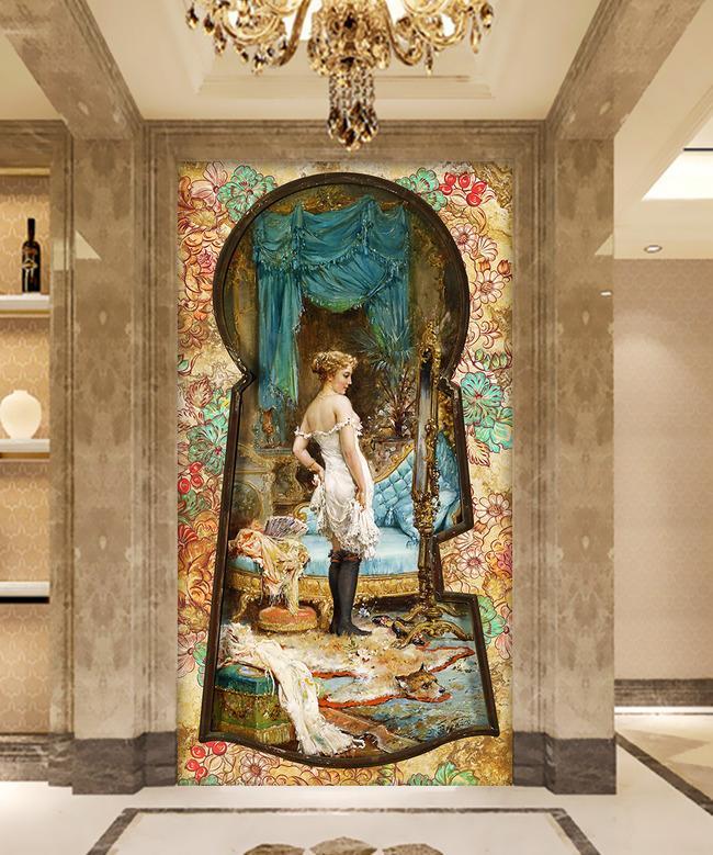 3D Statue Beauty 436 Wall Murals Wallpaper AJ Wallpaper 2