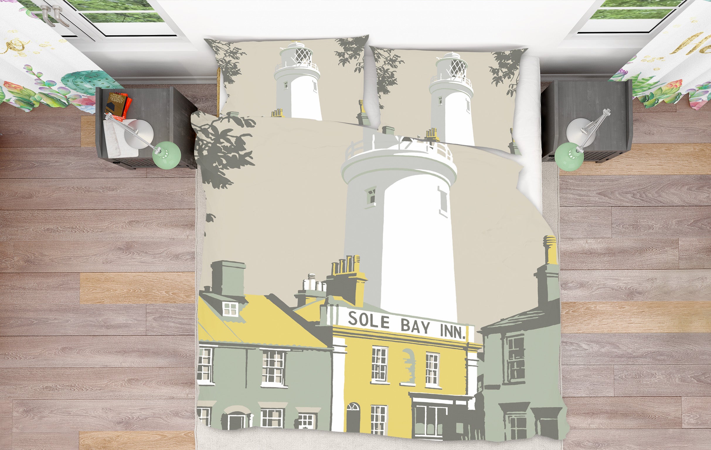 3D Sole Bay Inn 2056 Steve Read Bedding Bed Pillowcases Quilt