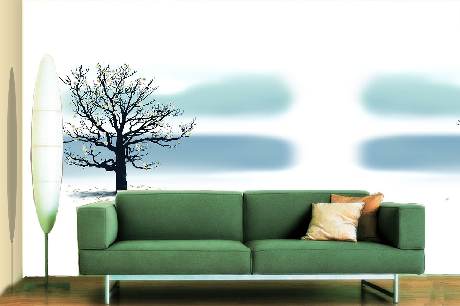 Elegant Flowers Tree Wallpaper AJ Wallpaper