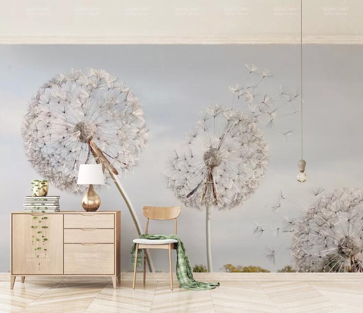 3D Dandelion 168 Wall Murals Wallpaper AJ Wallpaper 2