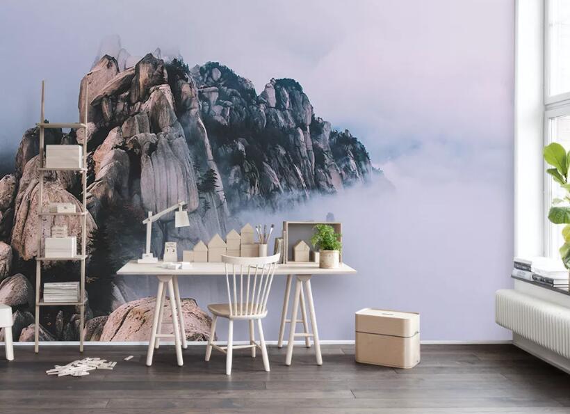 3D Alpine Smoke 250 Wall Murals Wallpaper AJ Wallpaper 2