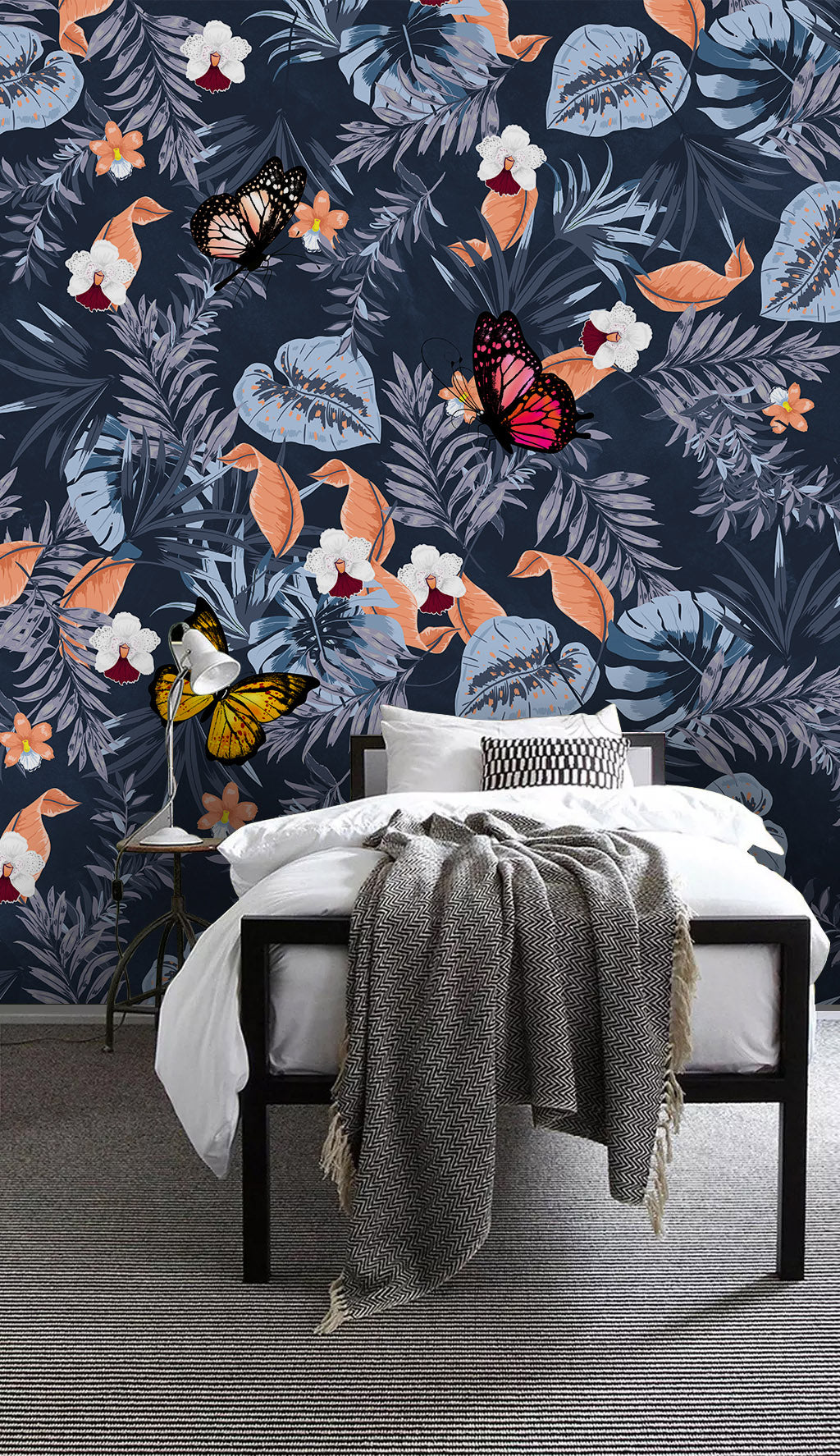3D Leaf Flower WC263 Wall Murals