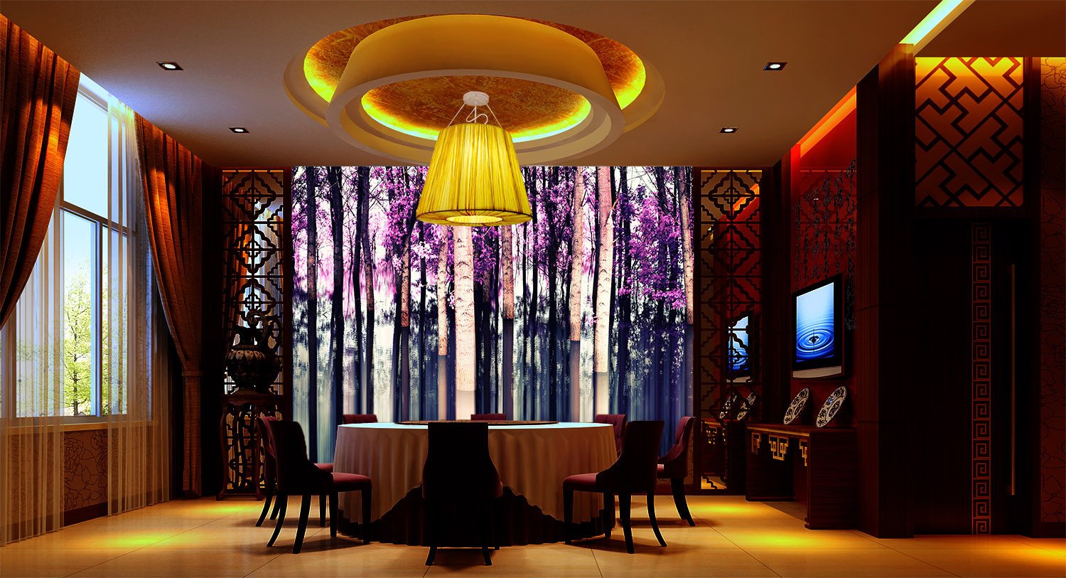 Trees In Water Wallpaper AJ Wallpaper