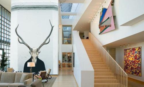 Antlers Person Wallpaper AJ Wallpaper