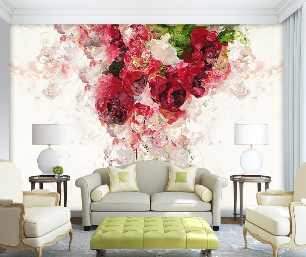 3D Flower 451 Wall Murals Wallpaper AJ Wallpaper 2
