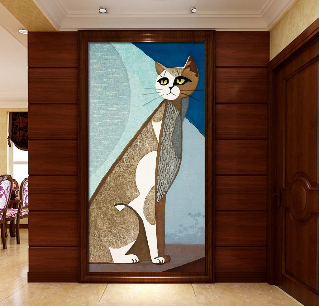 3D Kitty 565 Wall Murals Wallpaper AJ Wallpaper 2