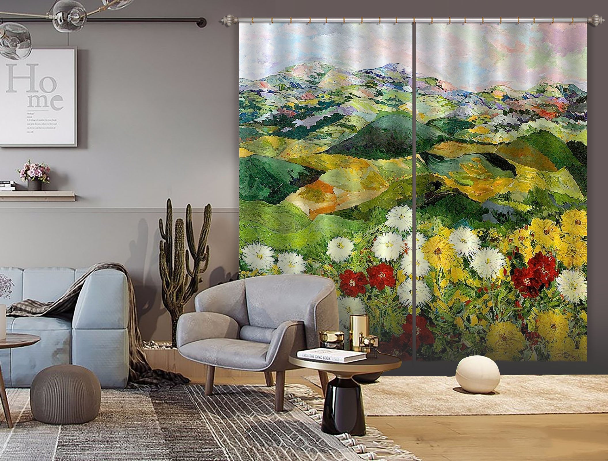 3D Bewitching Twilight 043 Allan P. Friedlander Curtain Curtains Drapes Wallpaper AJ Wallpaper