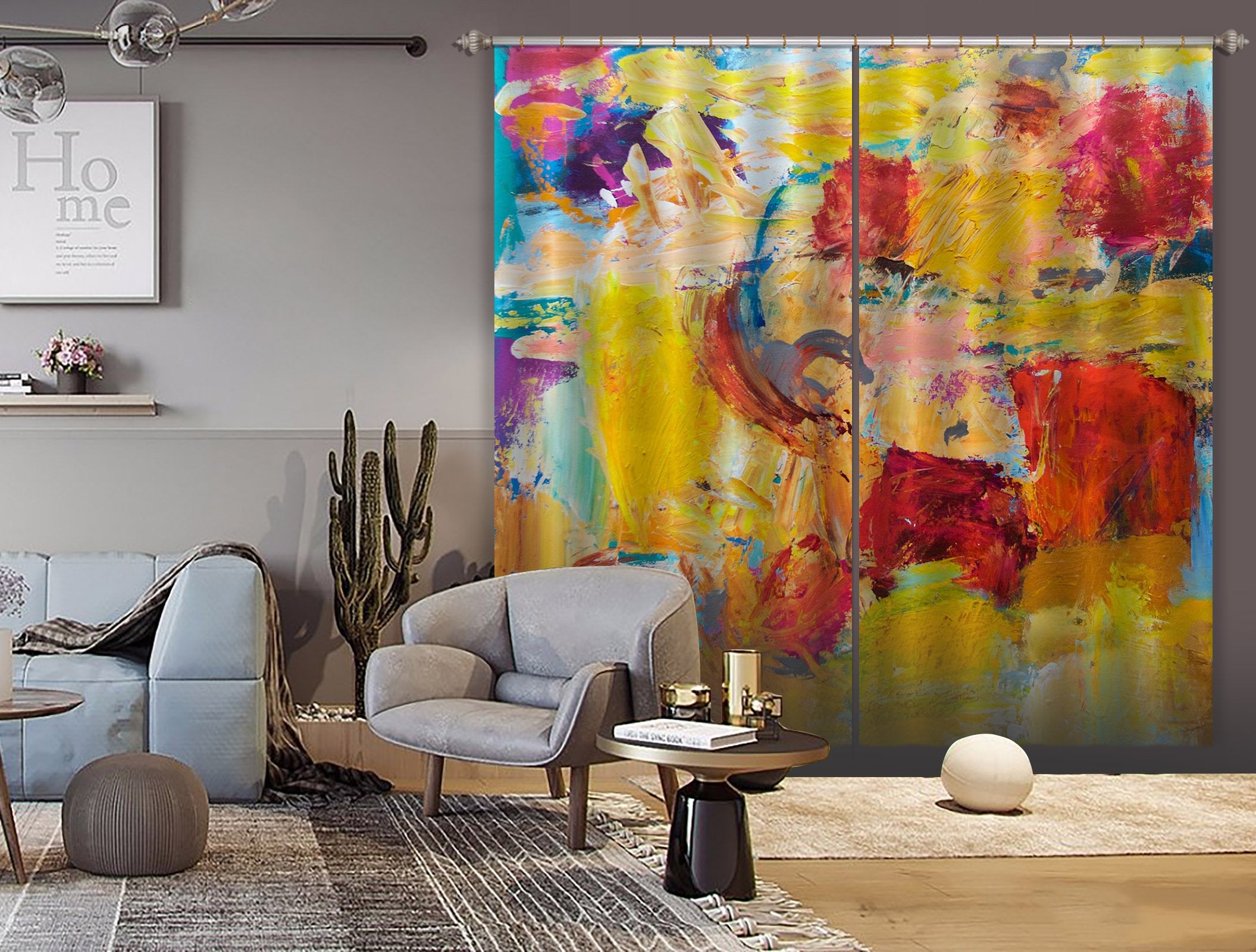 3D Abstract Art 239 Allan P. Friedlander Curtain Curtains Drapes Wallpaper AJ Wallpaper