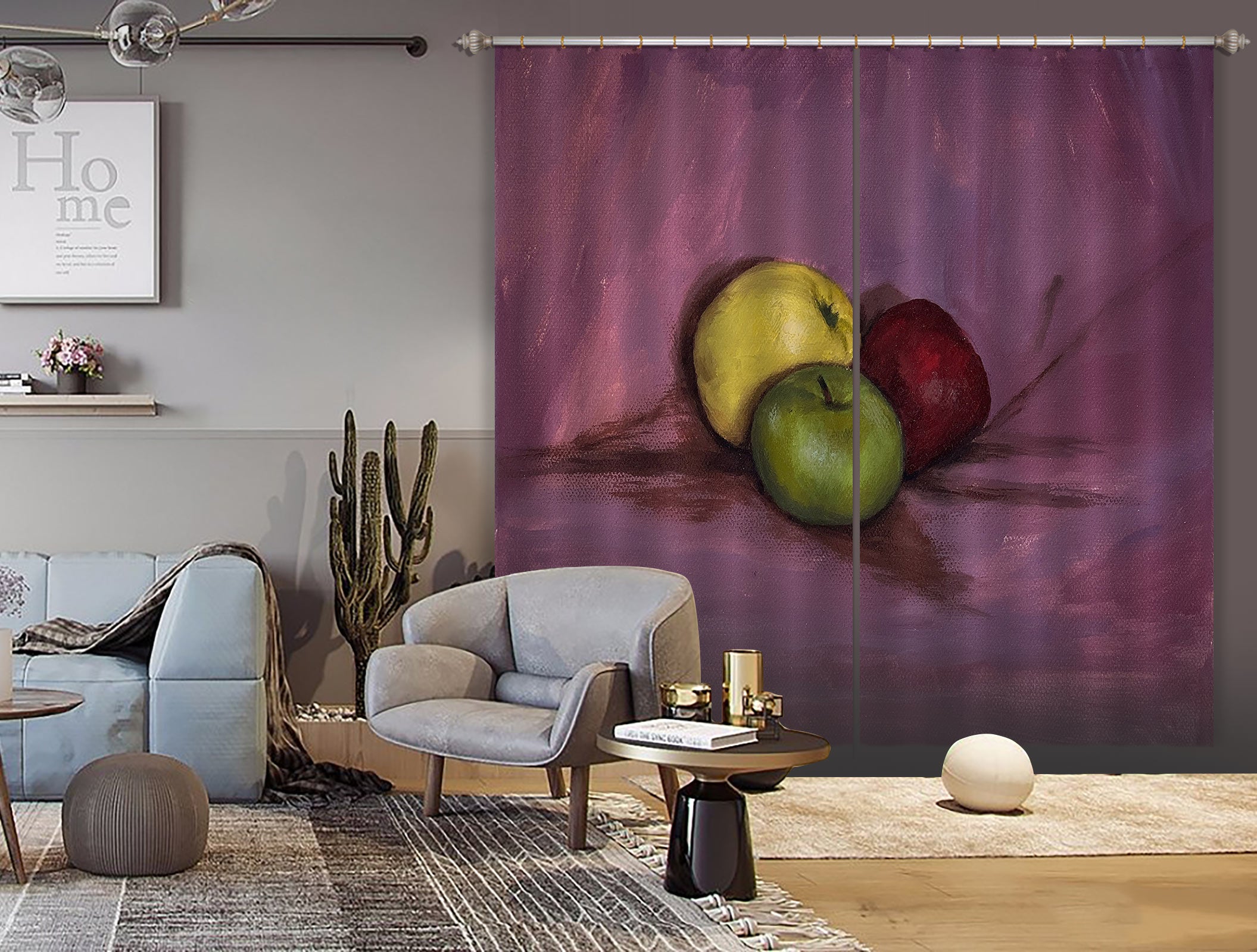 3D Fruit 9777 Marina Zotova Curtain Curtains Drapes