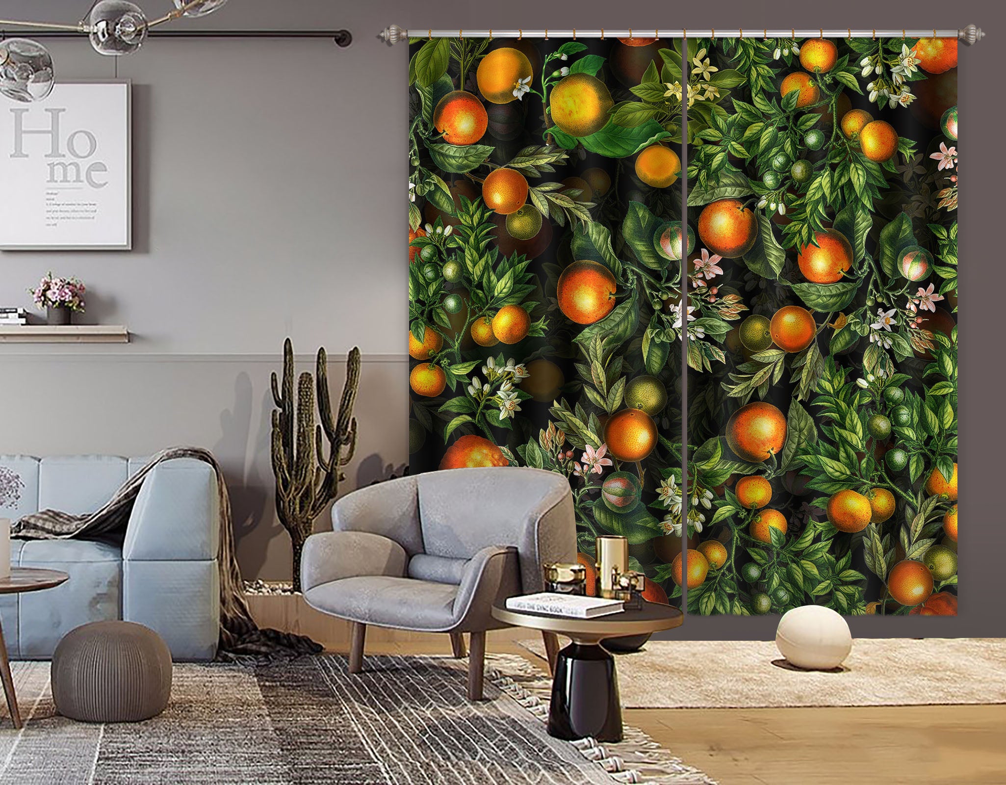 3D Leaf Lantern 108 Uta Naumann Curtain Curtains Drapes