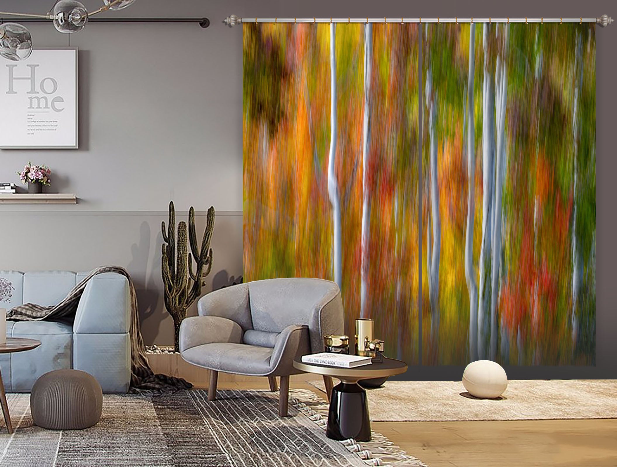 3D White Waterfall 167 Marco Carmassi Curtain Curtains Drapes