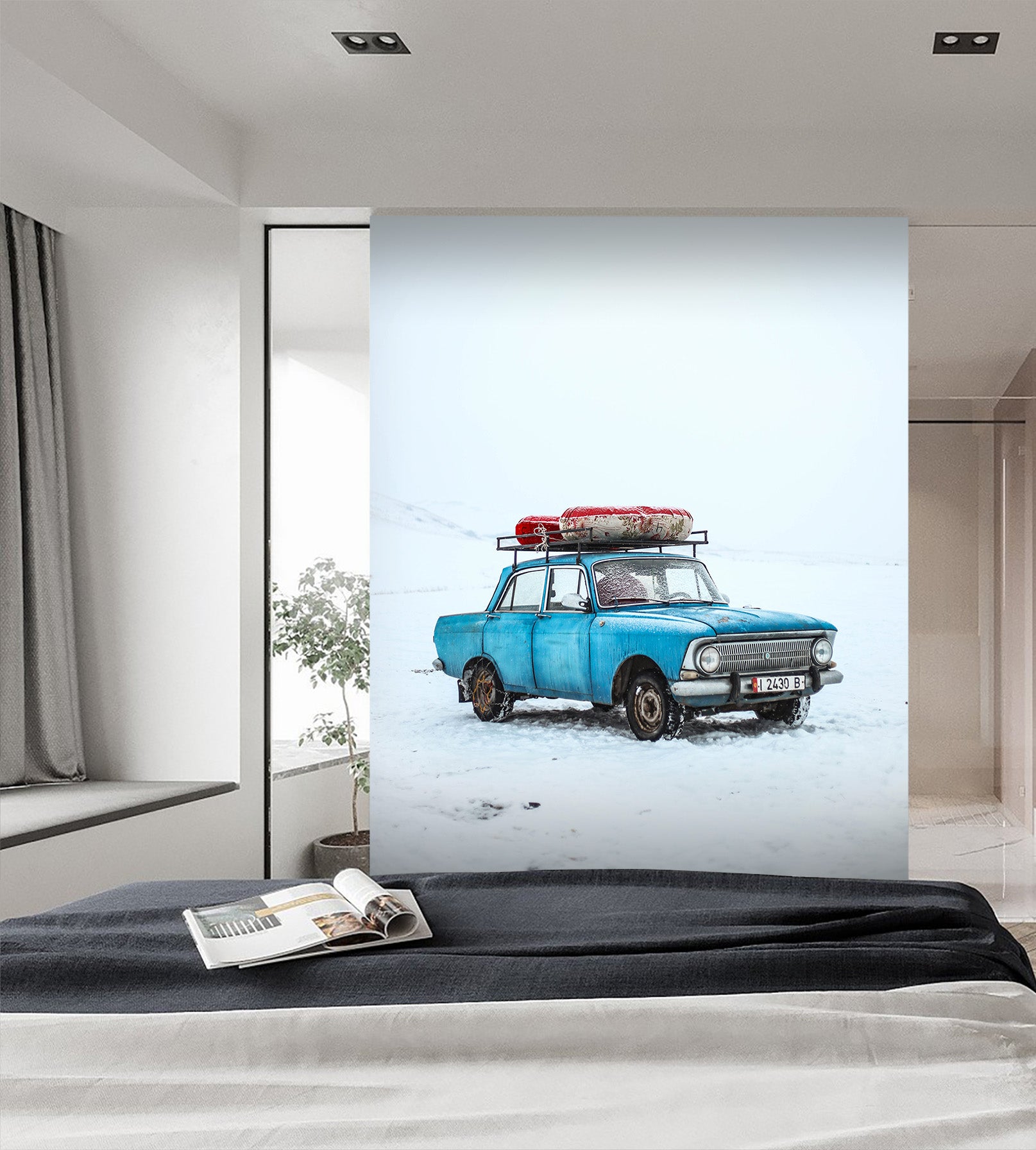 3D Auto Automobile 427 Vehicle Wall Murals