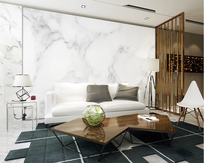 3D Black Line WC2439 Wall Murals