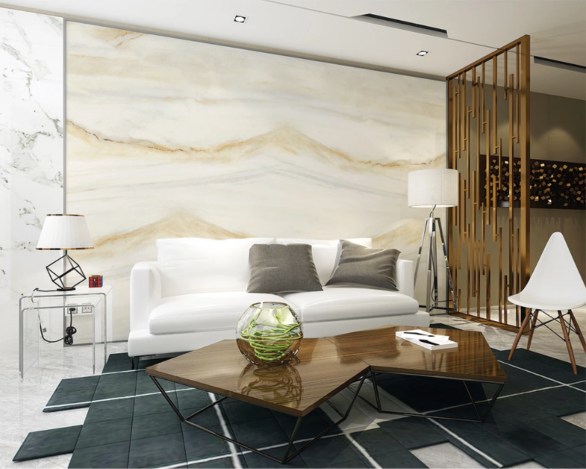 3D Yellow Line WC2136 Wall Murals