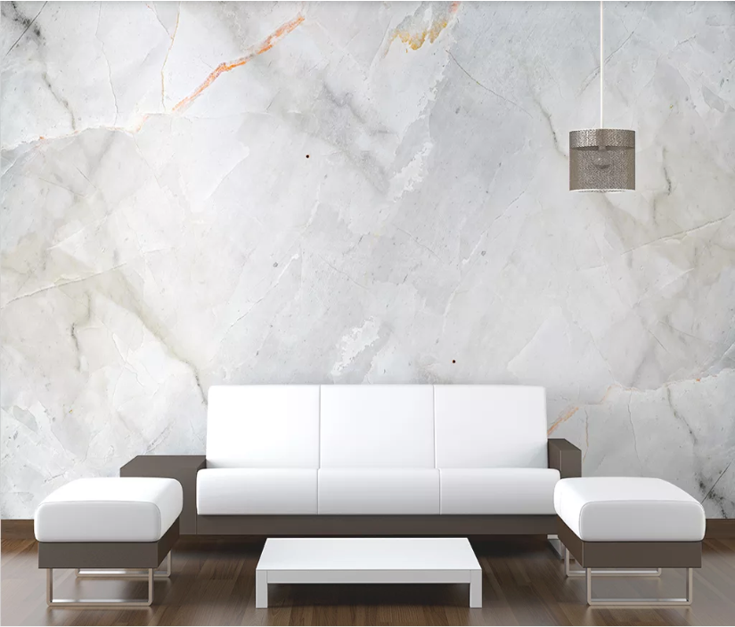 3D White Slate WC2021 Wall Murals