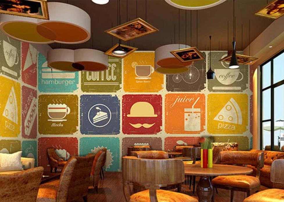 3D Food Display 1111 Wall Murals