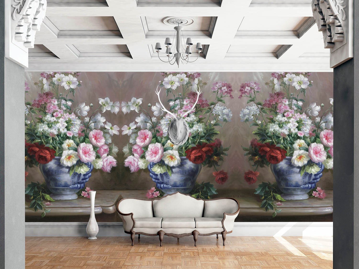 Beautiful Flowers Vase 2 Wallpaper AJ Wallpaper