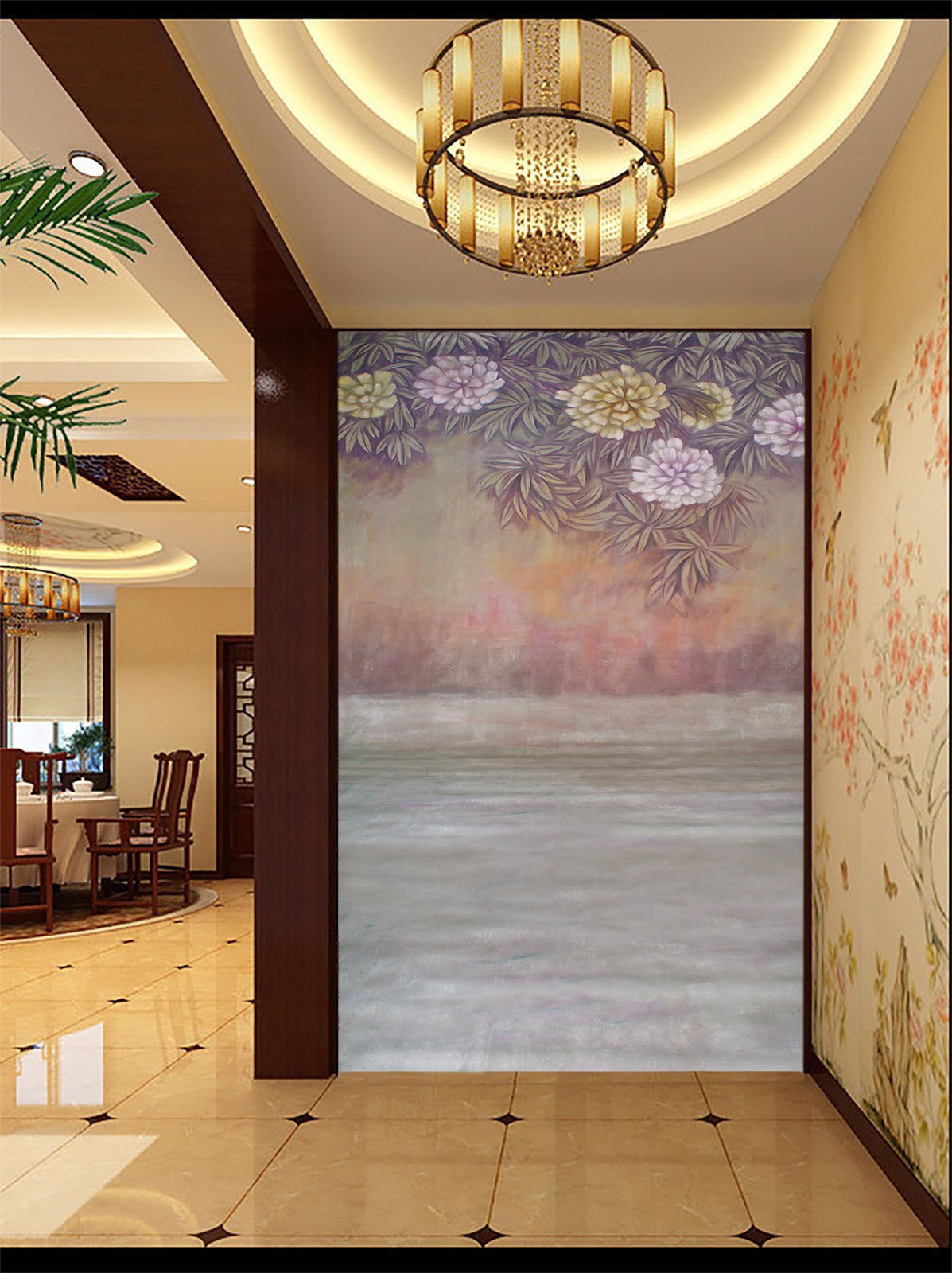 Elegant Blossoms Wallpaper AJ Wallpaper