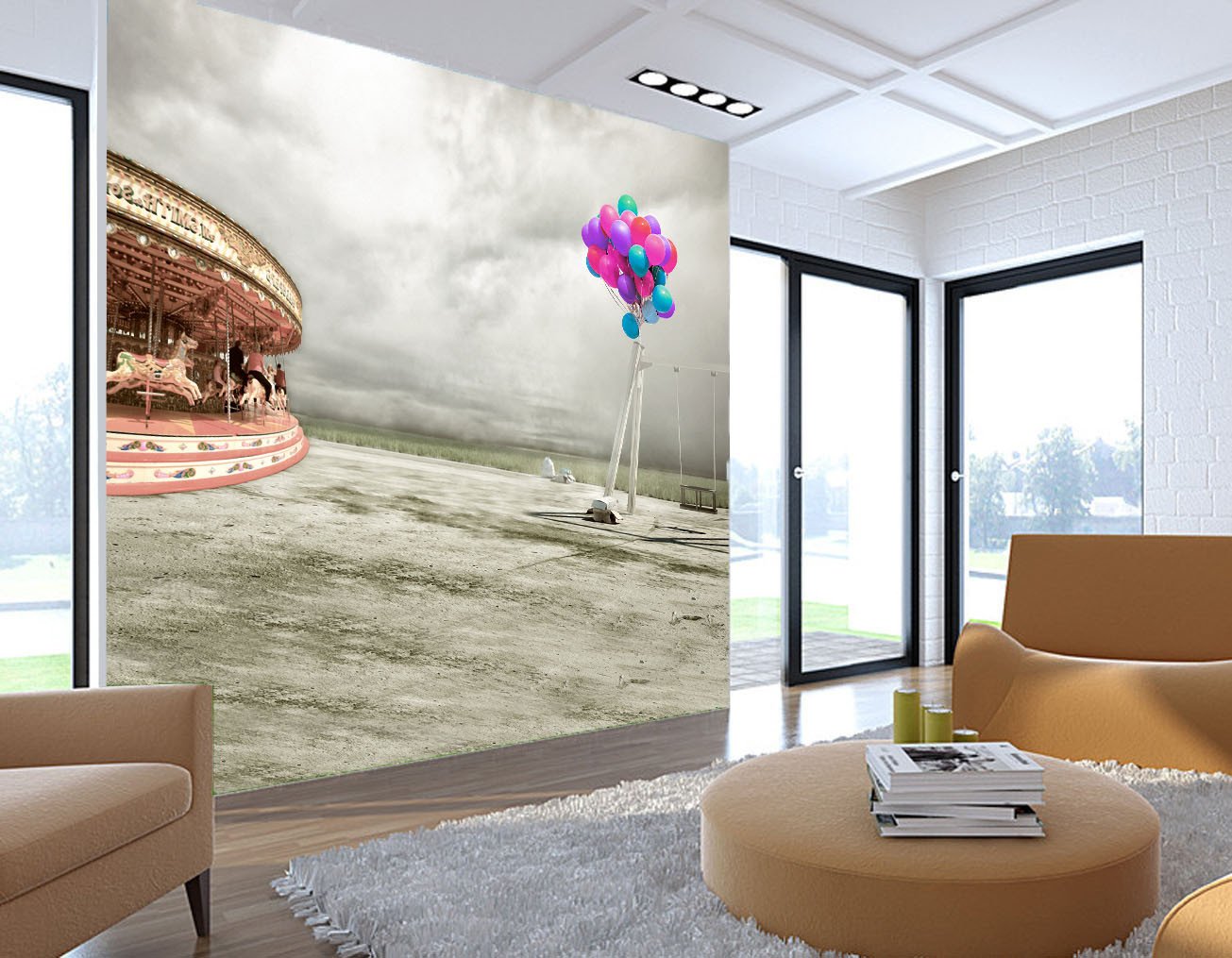 Carousel Wallpaper AJ Wallpaper