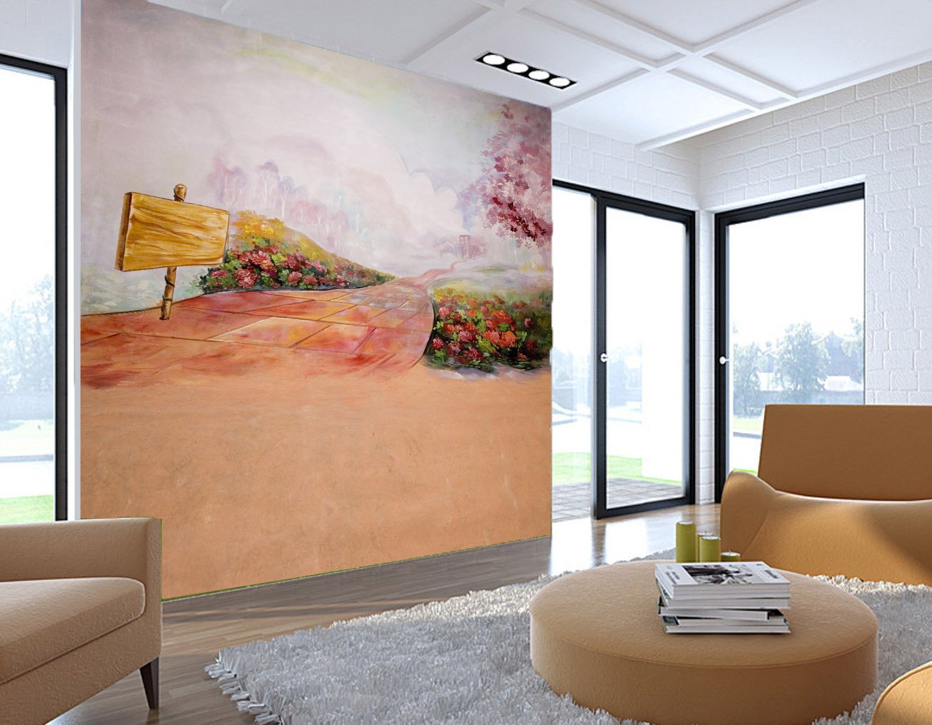 Painting Wallpaper AJ Wallpaper