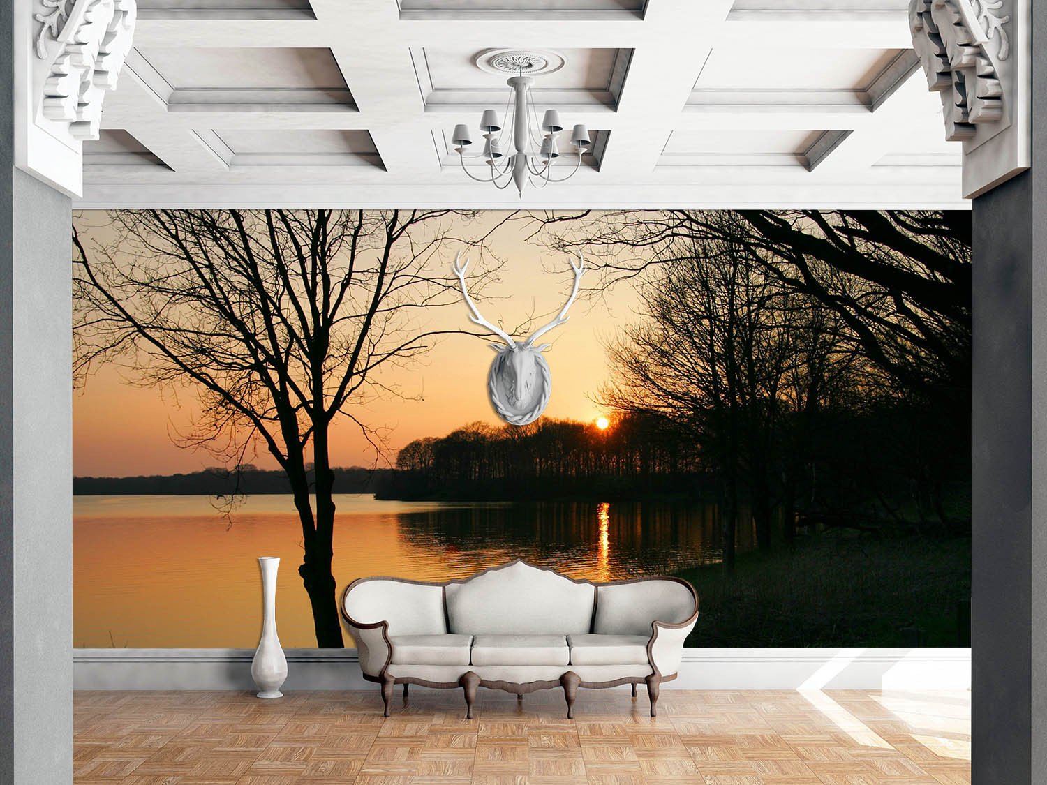 Sunset Scenery 1 Wallpaper AJ Wallpaper