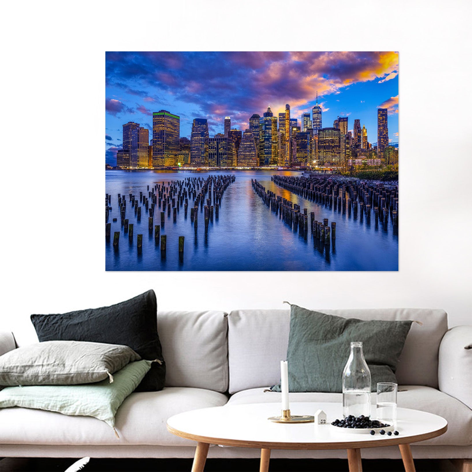 3D City Reflection 188 Marco Carmassi Wall Sticker