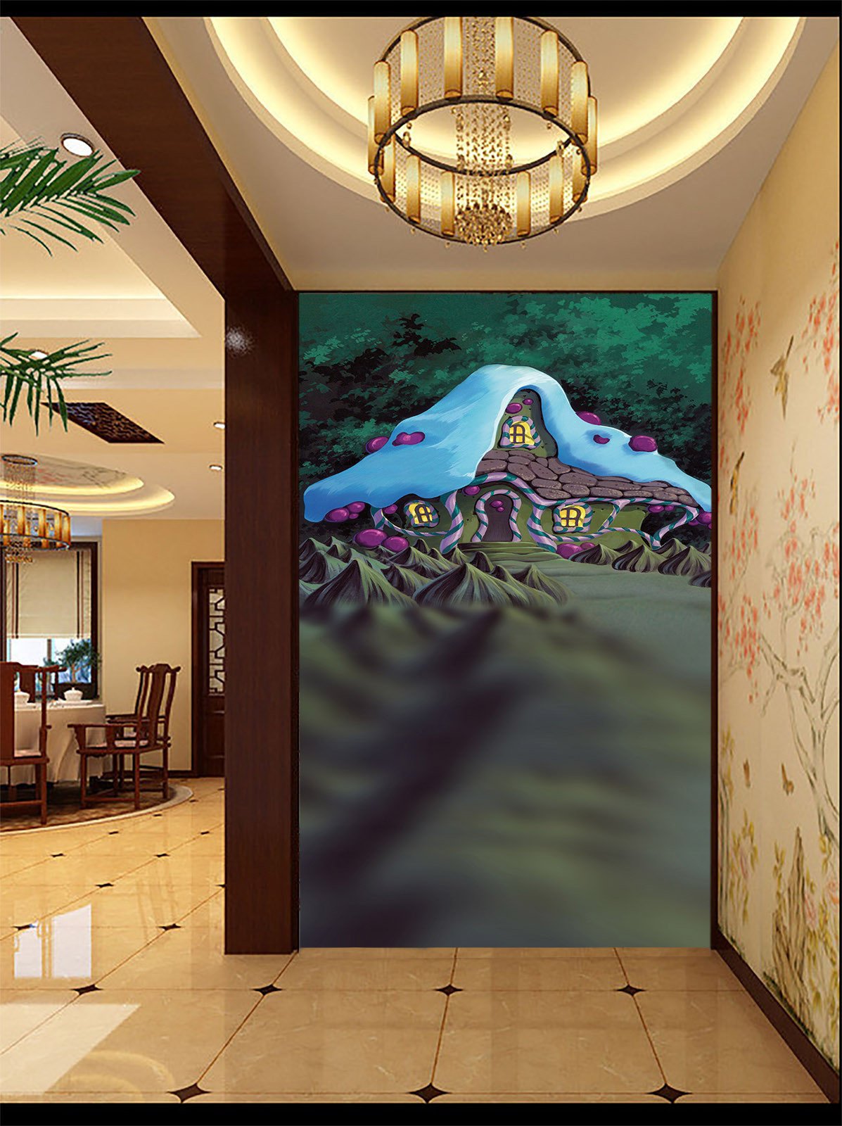 Magical House Wallpaper AJ Wallpaper