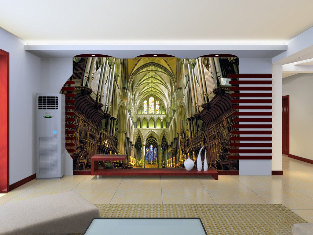 Grand Church Wallpaper AJ Wallpaper