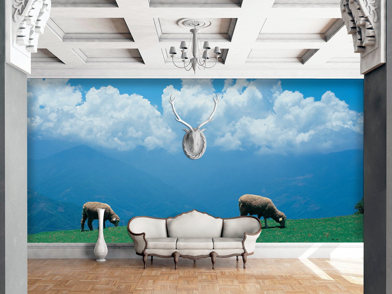 Sheep Wallpaper AJ Wallpaper