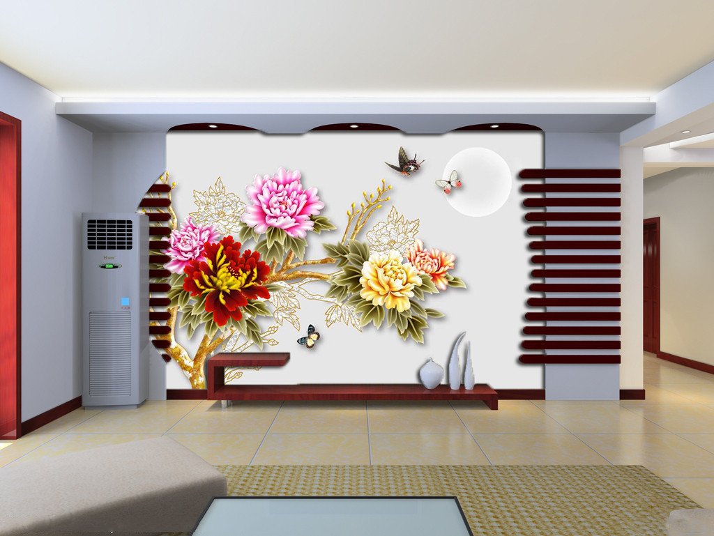 Purple And Red Peony 76 Wallpaper AJ Wallpaper 1