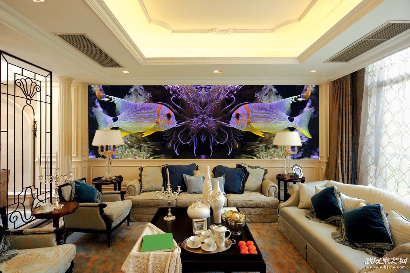 Beautiful Piebald Fish Wallpaper AJ Wallpaper