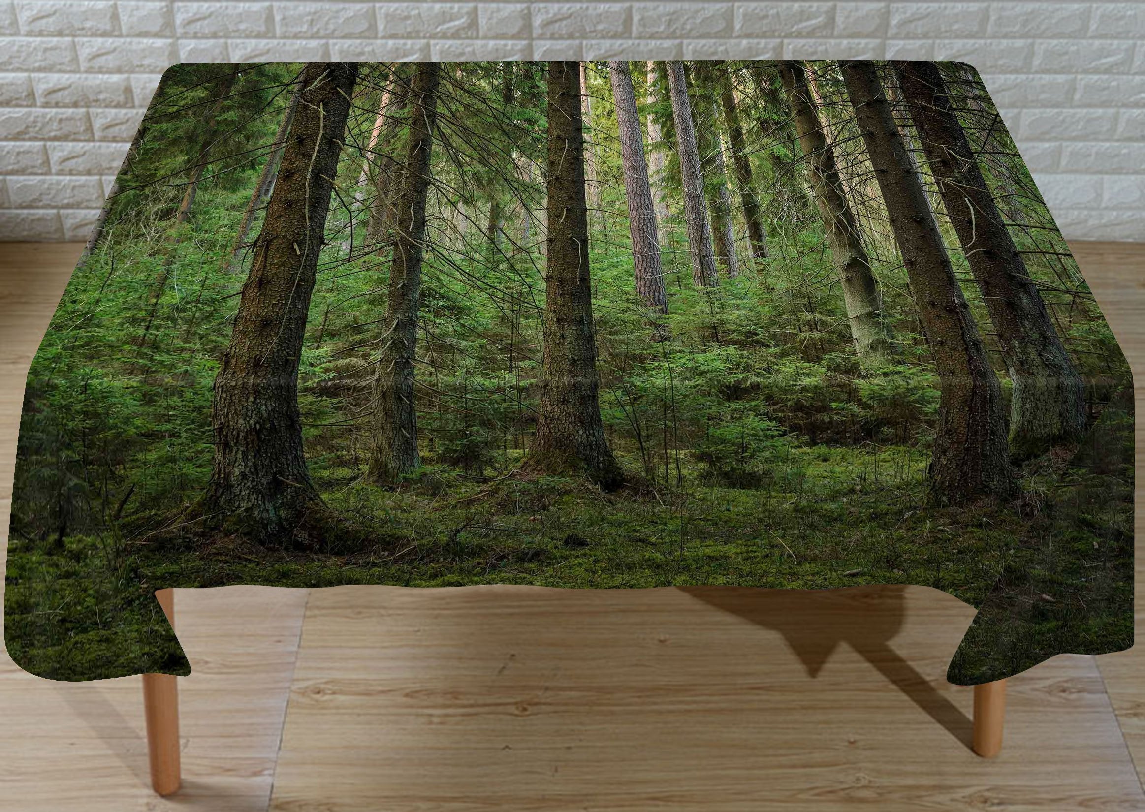 3D Thick Forest 193 Tablecloths Wallpaper AJ Wallpaper