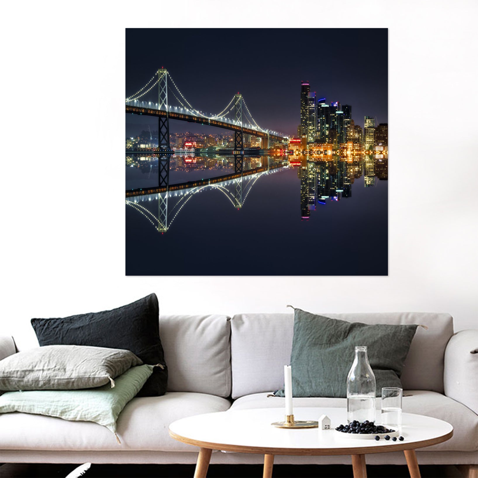 3D River Bridge 131 Marco Carmassi Wall Sticker