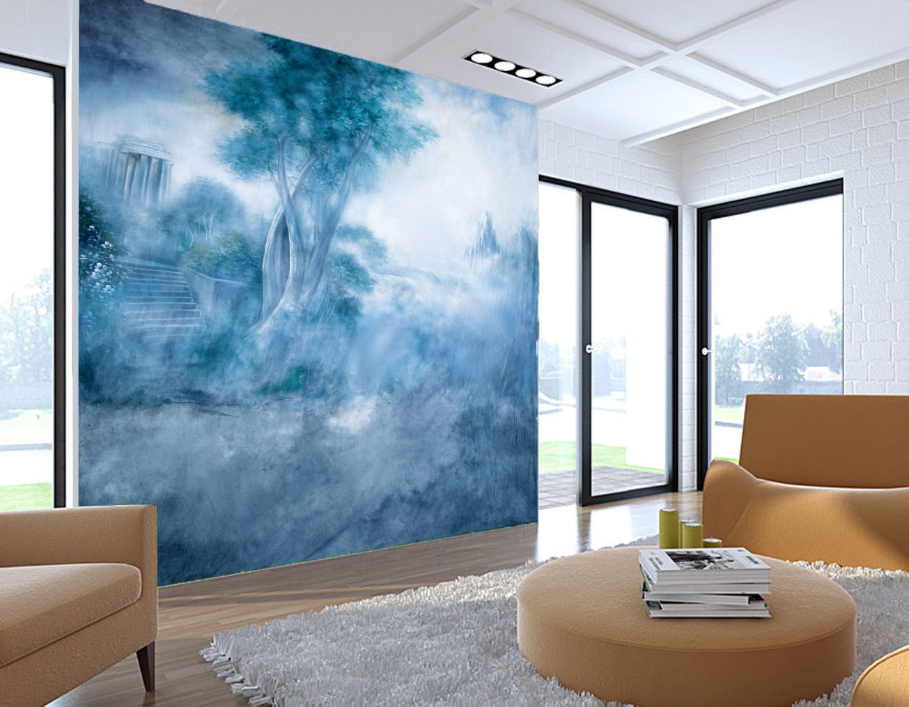 Hazy Scenery 1 Wallpaper AJ Wallpaper