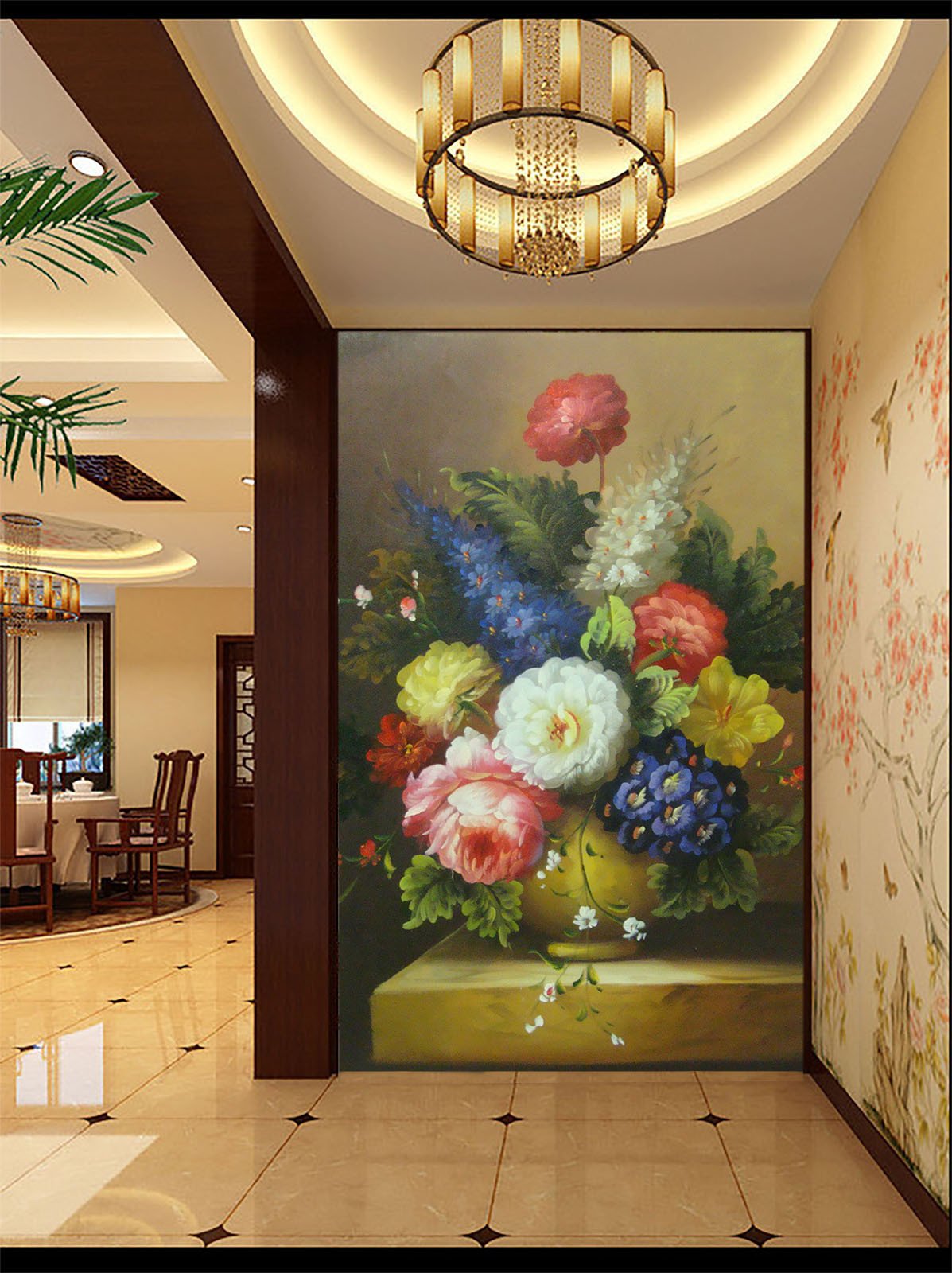 Delicately Arranged Flowers Wallpaper AJ Wallpaper 2