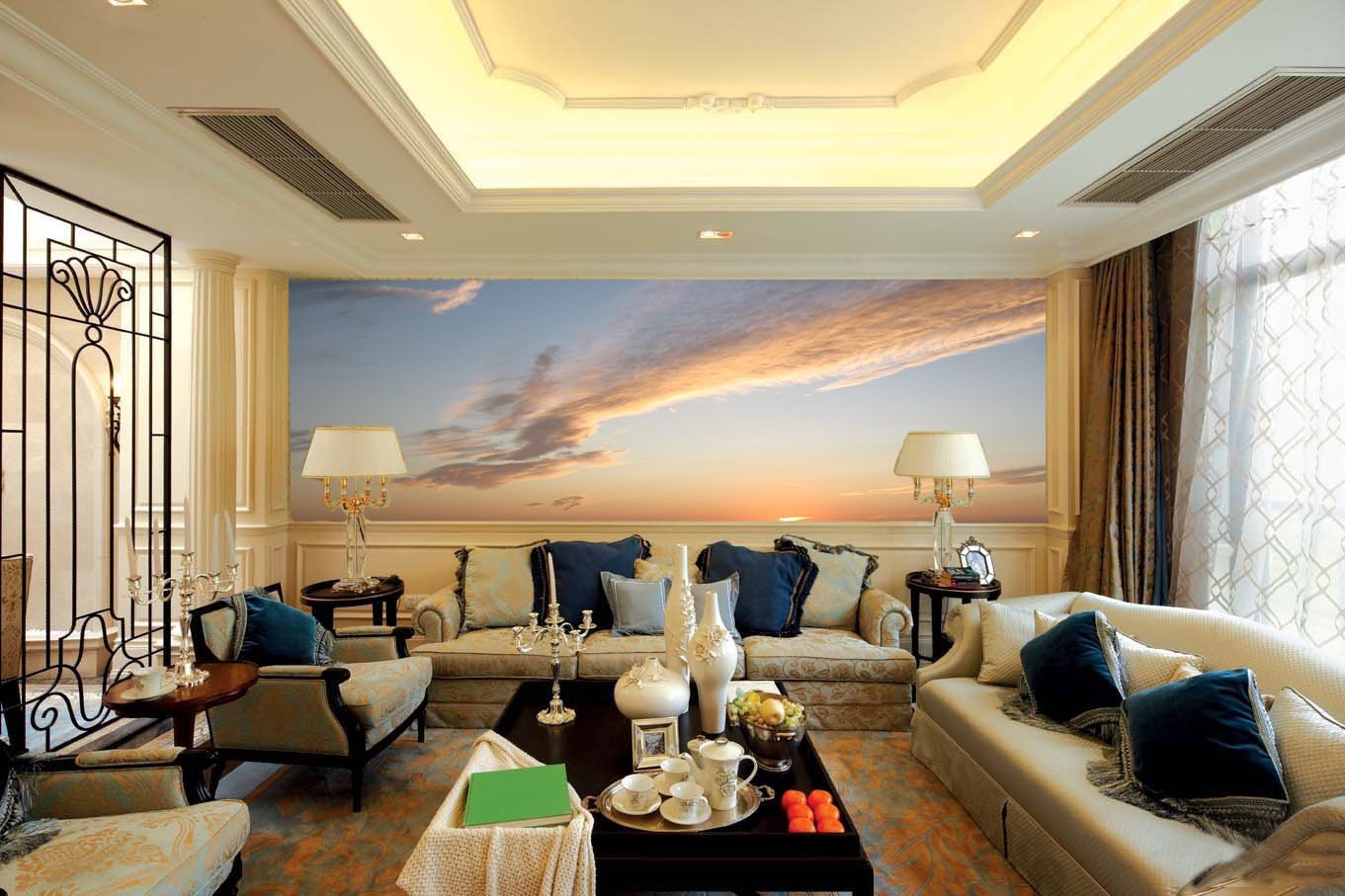 Floating Colored Clouds 1 Wallpaper AJ Wallpaper