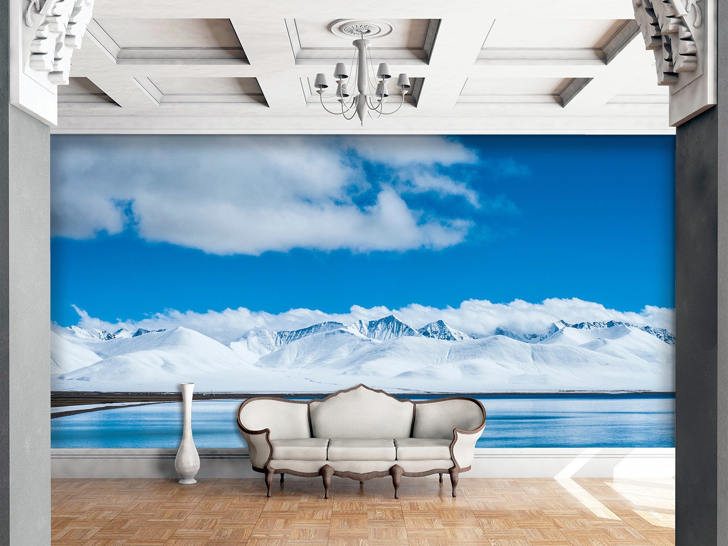 3D Snow Iceberg Ocean 28 Wallpaper AJ Wallpaper