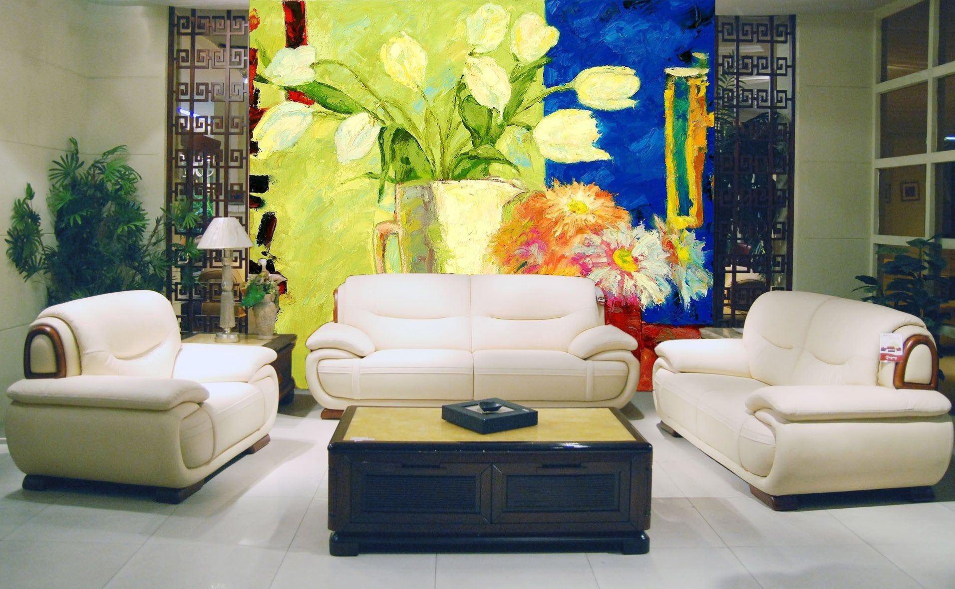 Flowers Cups Wallpaper AJ Wallpaper 2